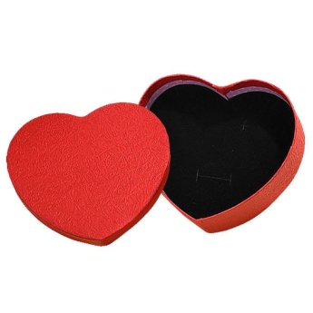 22-3078 ΠΑΚΕΤΟ ΜΕ 6 ΤΜΧ. Κουτί Συσκευασίας Καρδιά Κόκκινη με Σφουγγαράκι Μέσα κ Καπάκι 11.5x10x4.2cm
