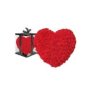 22-2963 Καρδιά από Τεχνητά Τριαντάφυλλα σε Κουτί Καρδιά - 30cm