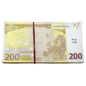 3-2701 Χαρτονομίσματα σετ 100 Ψεύτικα των 200 Ευρώ