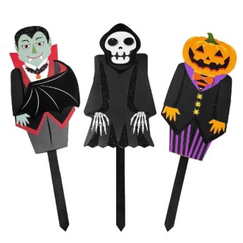 3-2648 Διακοσμητικό Halloween Ξύλινο 65x21cm