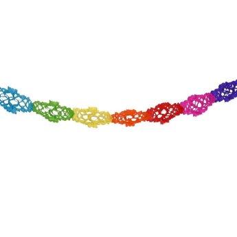 3-2656 ΠΑΚΕΤΟ ΜΕ 12 ΤΜΧ. Γιρλάντα Χάρτινη Κύκλοι o17cm 3m