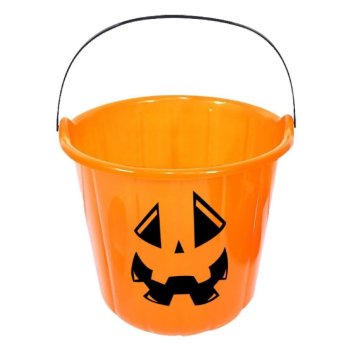 3-2641 Κουβάς Halloween Trick or Treat Κολοκύθα o17x14.5cm