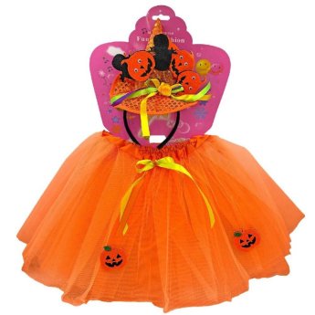 3-2646 Σετ Αμφίεσης Halloween Κολοκύθες