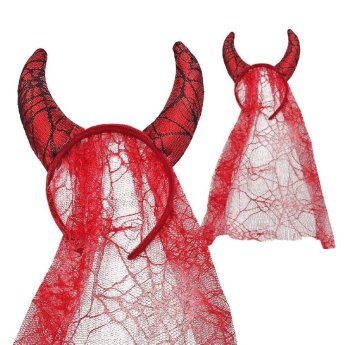 3-2536 Στέκα Devil με Κέρατα  -  Πέπλο