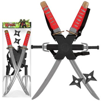 3-2543 Νίντζα σετ Πλάτης - 7 τεμ 68x25.5cm