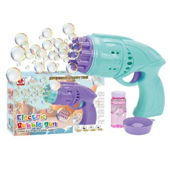 71-3426 Όπλο Σαπουνόφουσκες 10 Τρύπες Μπαταρίας 18x12x6cm