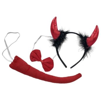 3-2322 Αξεσουάρ Διαβολάκι σετ 3 τεμ