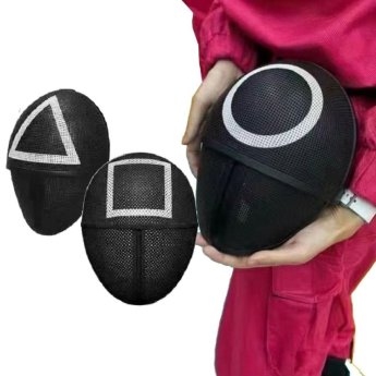 3-2286 Μάσκα Μαύρη Gamer