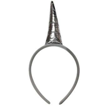 3-2247 Στέκα Μονόκερος Ασημί 27x11cm