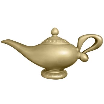 3-2177 Λυχνάρι Χρυσό για Τζίνι 22x9cm