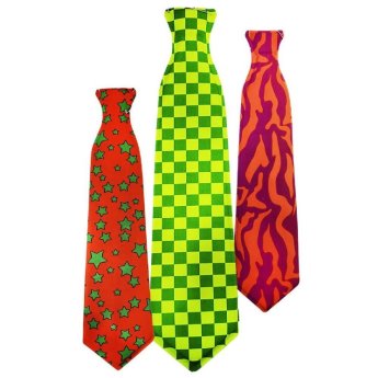 3-1971 ΠΑΚΕΤΟ ΜΕ 12 ΤΜΧ. Γραβάτα Πλαστική 42x10cm