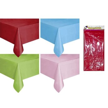 17-39 Τραπεζομαντηλο Πάρτυ Πλαστικό Μονόχρωμο XL 183x137cm