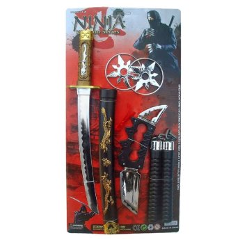 3-2142 Σετ Νίντζα 6τεμ 50x26cm