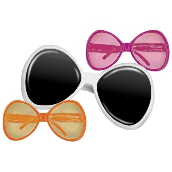 3-2127 Γυαλιά Αποκριάτικα Μεγάλα 80΄s 18x8cm