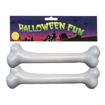 3-910 Κόκκαλα Αποκριάτικα σετ - 2τεμ 21cm