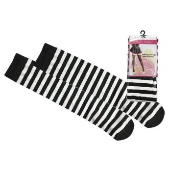 3-793 Κάλτσα Ασπρόμαυρη Κάλτσα - 70x9.5cm