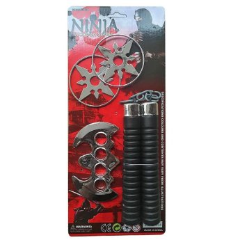 3-977 Σετ Ninja 4τεμ 35.5x15cm