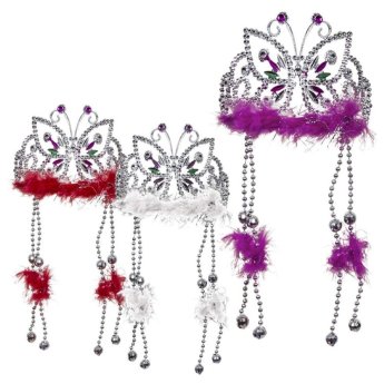 3-286 ΠΑΚΕΤΟ ΜΕ 12 ΤΜΧ. Κορώνα Πριγκίπισσας με Γουνάκι