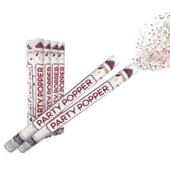 3-233 ΠΑΚΕΤΟ ΜΕ 12 ΤΜΧ. Χαρτοπόλεμος Μπαμ Μεγάλο Party Popper -38g Γέμιση- 58cm