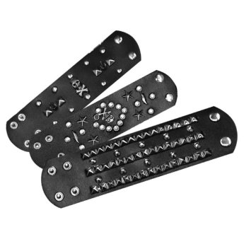 3-247 Βραχιόλι Πανκ 23x6cm