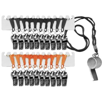 3-180 ΠΑΚΕΤΟ ΜΕ 12 ΤΜΧ. Σφυρίχτρα Μεταλλική Σχοινί