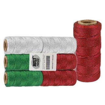 19-14 ΠΑΚΕΤΟ ΜΕ 6 ΤΜΧ. Σπάγγος Κορδονέτο Νάυλον Μεγάλο 100g -120m