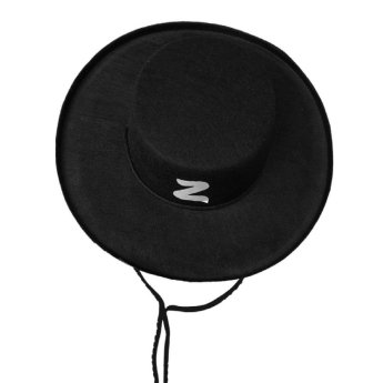 3-1732 Καπέλο Μασκοφόρου με Μαύρο Σχοινί 37x17x8.5cm