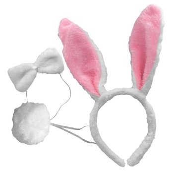 3-1673 Αξεσουάρ Λαγουδάκι σετ - 3τεμ