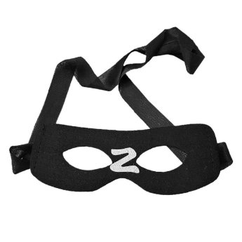 3-1009 ΠΑΚΕΤΟ ΜΕ 12 ΤΜΧ. Μάσκα Μασκοφόρος με Κορδέλα Πίσω 18x6.5cm