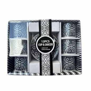 38025 ΣΕΤ ΦΛΙΤΖΑΝΙ-ΠΙΑΤΑΚΙ ΚΑΦΕ 6 ΤΕΜ