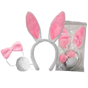 73-2294 Στέκα Αυτιά Λαγού με Παπιγιόν KAI Ουρά σετ