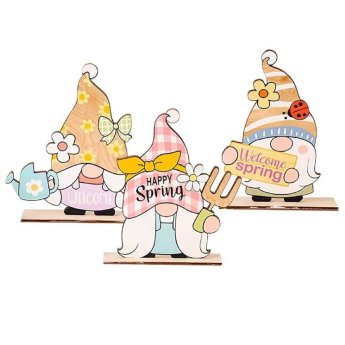 73-2247 Φιγούρα Νάνος Happy Spring Επιτραπέζιος 15x11cm