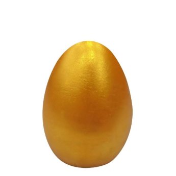 73-2209 Αυγό Κεραμικό Μεταλλιζέ Mini 6x4cm