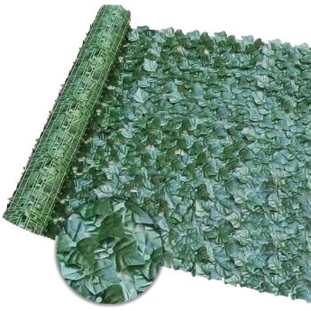 22-3083 Περίφραξη Ντυμένη Πλαστική Φυλλωσιά 3x1m