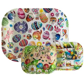 81-1076 Δίσκος Ορθογώνιος Βαθύς 34x26cm