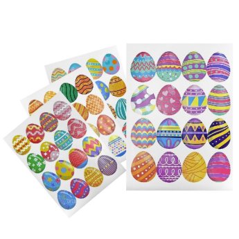 73-2117 Στίκερ Πασχαλινά Αυγα σετ-12 Φύλλα 18x13cm