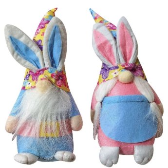 73-2106 Πάνινη Φιγούρα με Αυτάκια Λαγού 26cm