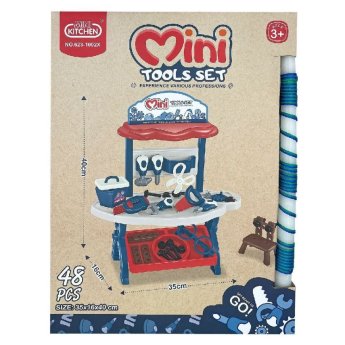 73-2096 Λαμπάδα Πάγκος 48 τεμ Εργαλεία 34x25x7cm