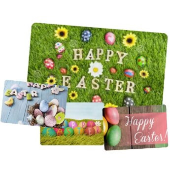 73-2087 Πατάκι Εξώπορτας Πασχαλινό 60x40cm