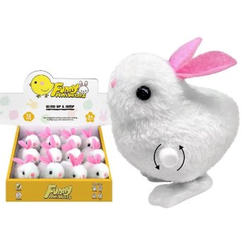 73-2032 ΠΑΚΕΤΟ ΜΕ 12 ΤΜΧ.  Λαγουδάκι Κουρδιστό 7x7cm