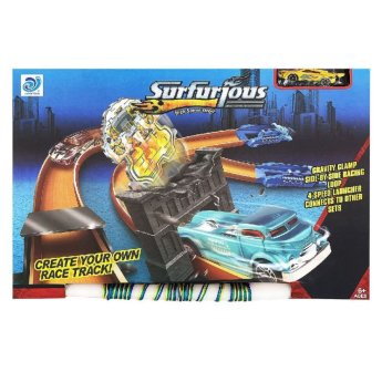 73-2016 Λαμπάδα Αυτοκινητόδρομος με Γέφυρα Μπαταρίας 42x31x6cm