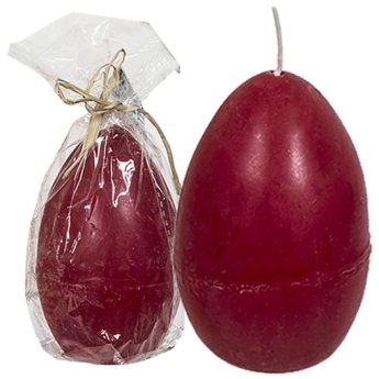 73-1086 Κερί Αυγό Μεγάλο 10cm -168gr