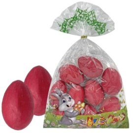 73-1564 Αυγα Χάρτινα 9 τεμ Κόκκινα 6cm