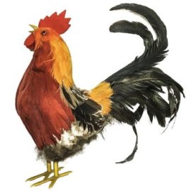 73-188 Κότα Διακοσμητική 30cm με Φωνή φως