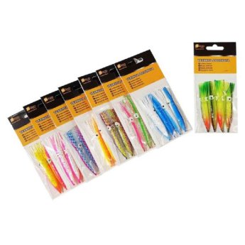 1374-90 MIZOO FISHING ΤΕΧΝΗΤΟ ΔΟΛΩΜΑ ΣΙΛΙΚΟΝΗΣ ΨΑΡΑΚΙ ΣΥΡΤΗΣ ΔΙΑΦΟΡΑ ΧΡΩΜΑΤΑ 4ΤΜΧ