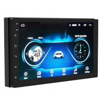 1108-04 ΗΧΟΣΥΣΤΗΜΑ ΜΕ ΟΘΟΝΗ ΑΦΗΣ  7INCH ANDROID -BT-GBS-MUSIC-VIDEO-