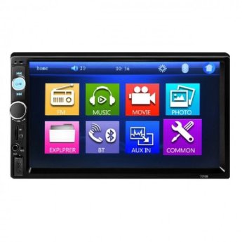 ΗΧΟΣΥΣΤΗΜΑ ΜΕ ΟΘΟΝΗ ΑΦΗΣ 7010B ANDROID  7INCH -BT-USB-SD-FM STEREO- 1108-15