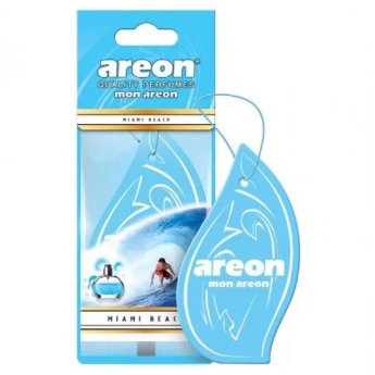 3800034952422 AREON ΑΡΩΜΑΤΙΚΗ ΚΑΡΤΕΛΑ ΚΡΕΜΑΣΤΗ ΑΥΤΟΚΙΝΗΤΟΥ MON MIAMI BEACH  MA08