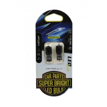 20564-15 ΛΑΜΠΑ ΑΥΤΟΚΙΝΗΤΟΥ LED 2ΤΜΧ C1513 T10-2SMD-3030 12V-1.2W 0.1A 10X30MM ΛΕΥΚΟ