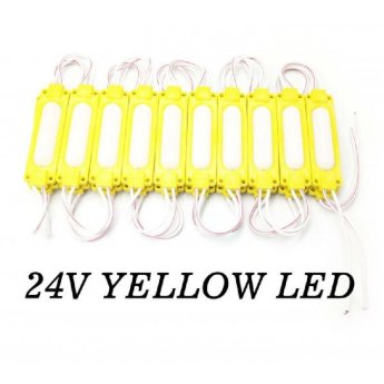 20455-27 LED ΦΩΤΑ ΟΓΚΟΥ ΦΟΡΤΗΓΩΝ ΚΙΤΡΙΝΟ 24V